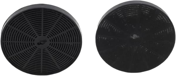 2-pakning kullfiltre for kjøkkenvifter for resirkulerende ventilasjon