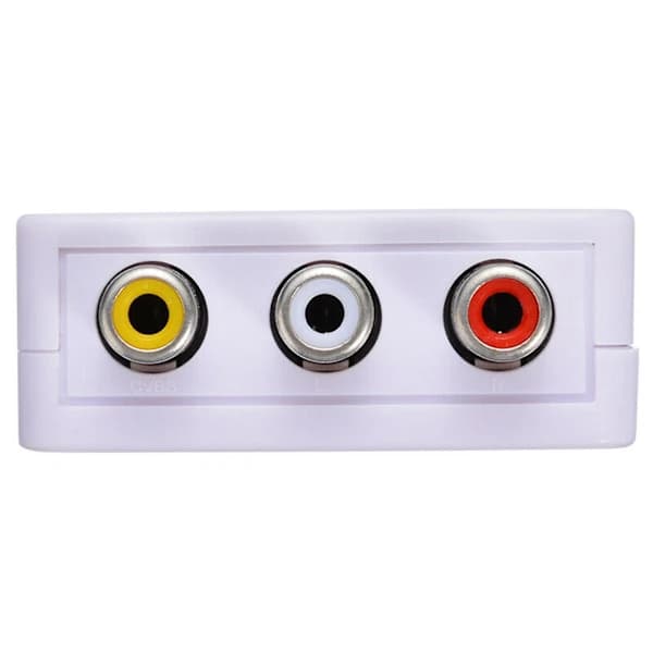 PAL/NTSC/SECAM til PAL/NTSC Bi-direktionel TV-systemomskifterkonverteradapter