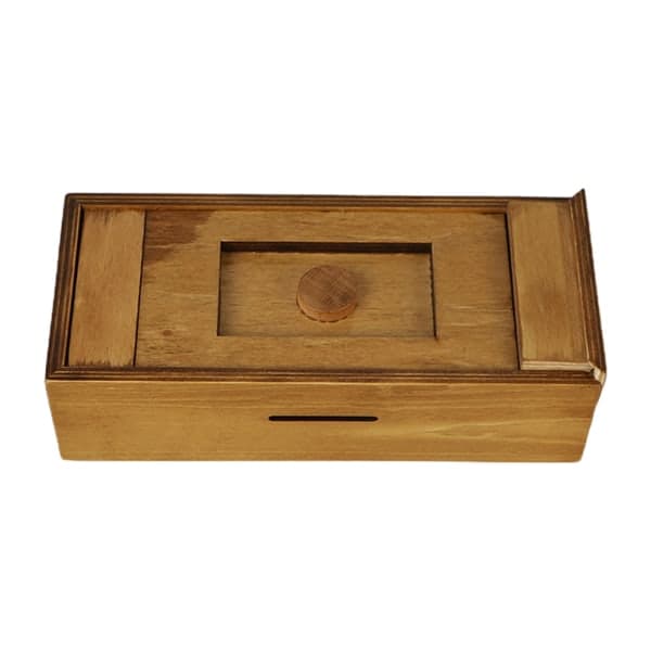 Pusselbox Presentförpackning 18 x 8 x 4,8 cm med Hemliga Fack Bordsdekor Hem