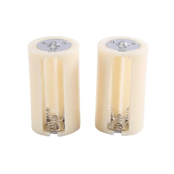 AA til D Batteriboks 3 X AA til D Størrelse Batteriadapter Omformer Holder Skifter Etui Boks for Batteri