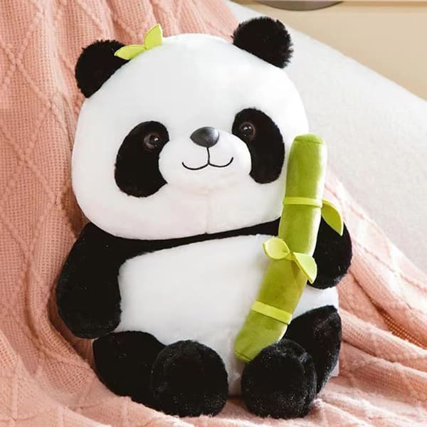 Bambu-panda-pehmolelut lapsille, pojille ja tytöille Panda 25CM