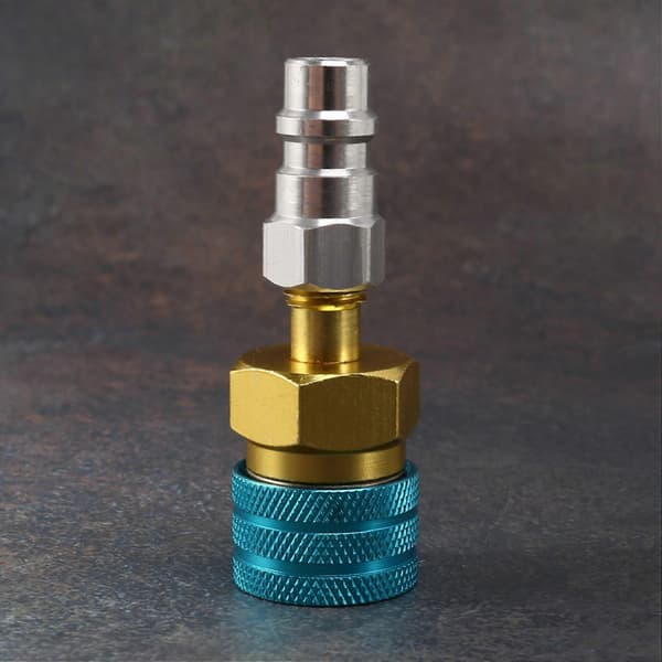 R1234Yf til R134A Quick Connect lavtryksside, R12 til R134A adapterstik til bil AC