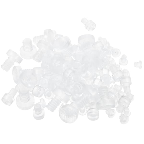 100 klare gummibeskyttelser for glassbord