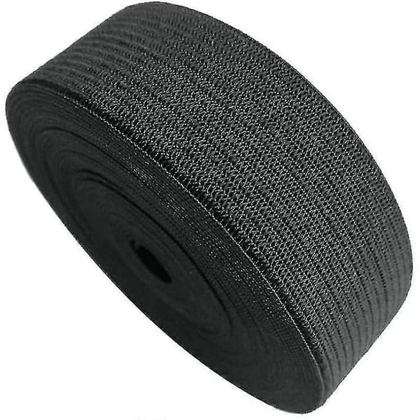 Strikk 5 meter 40 mm bred svart