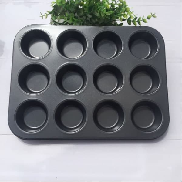 Muffinform 12 Muffins Bageform Standard Sølv