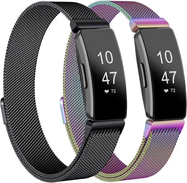 Metalliranneke Fitbit Inspire 2 & Fitbit Inspire HR & Inspi