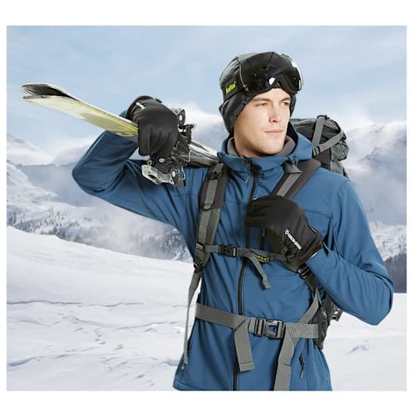 100 % vattentäta vinterhandskar -30℉ varma vindtäta alla fingrar touch