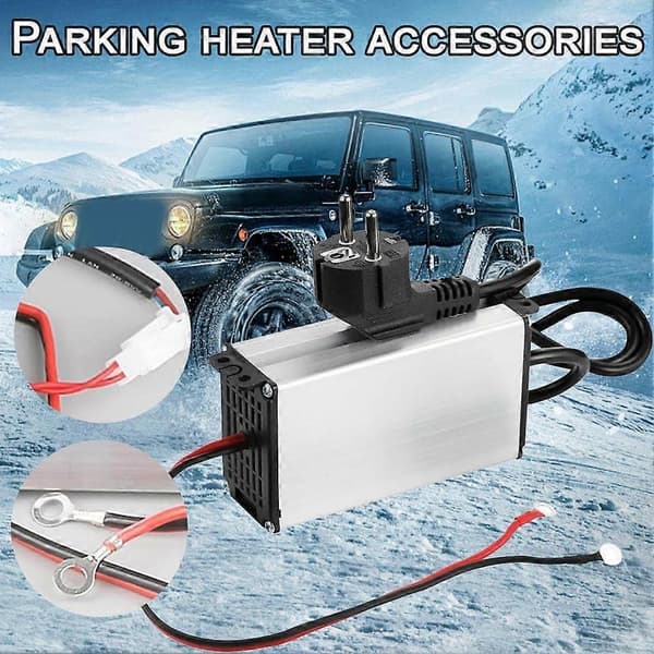 Dieselvarmer 12V strømadapter, 240V til 12V transformator strømomformer, egnet for 5KW og 8KW integrerte dieselvarmere.
