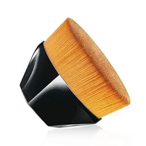 Foundation Makeup Brush - Platt Kabuki Borste för Blandning av Flytande, C