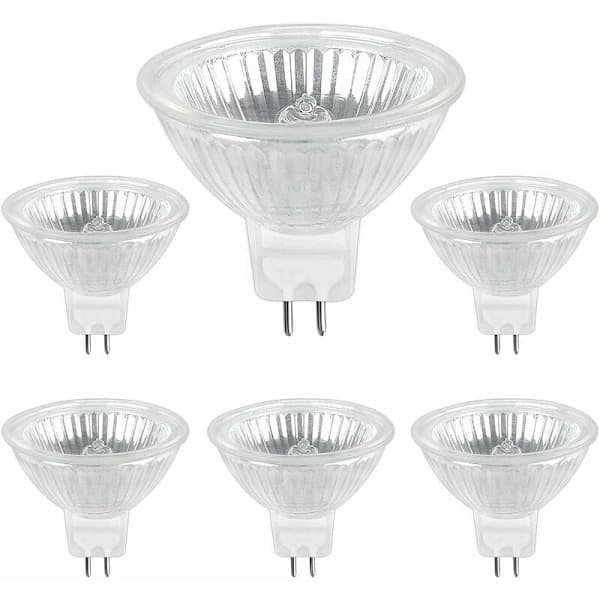 GU5.3 35W 12V Halogenlampe, MR16 Halogen Spotlampe, 6-pak