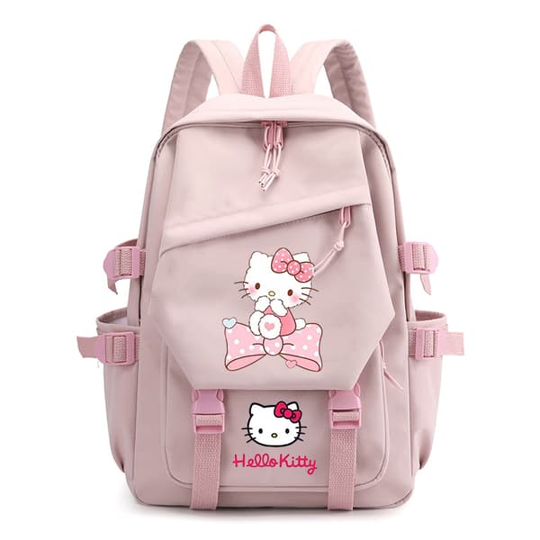 Hello.Kitty ryggsäck för kvinnor, ny söt ryggsäck, gratis liten anka