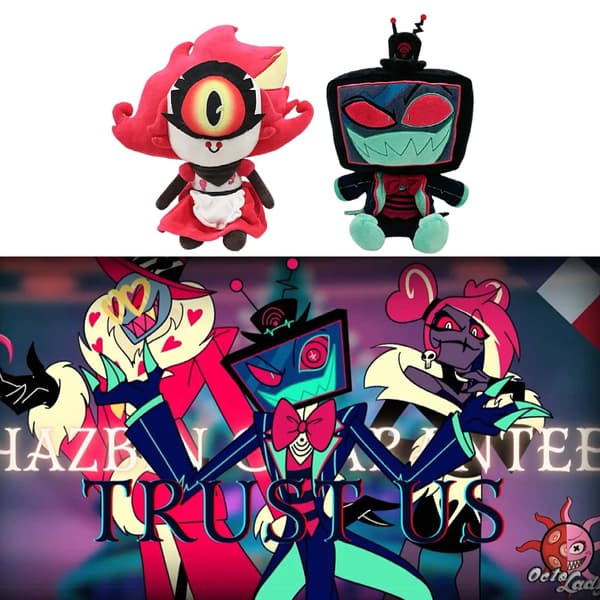 Hazbin Hotel Evil Boss Perifere Plyslegetøj A