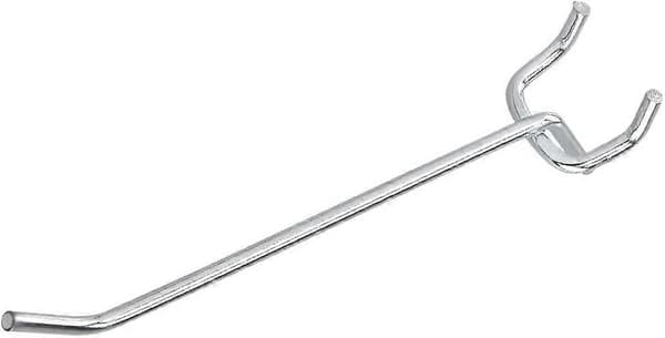 53100A 4 tums kraftiga pegboardkrokar, 50-pack, 1/8\" pegkrokar för 1