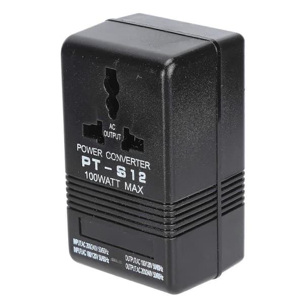 Spenningsomformer AC 100v-120v til 220v-240v Step Up Buck Strømadapter Transformator 100w