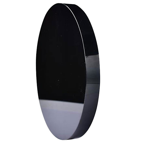 Obsidian Scrying Mirror Obsidian Mirror Meditation Dekoration för sovrum vardagsrum