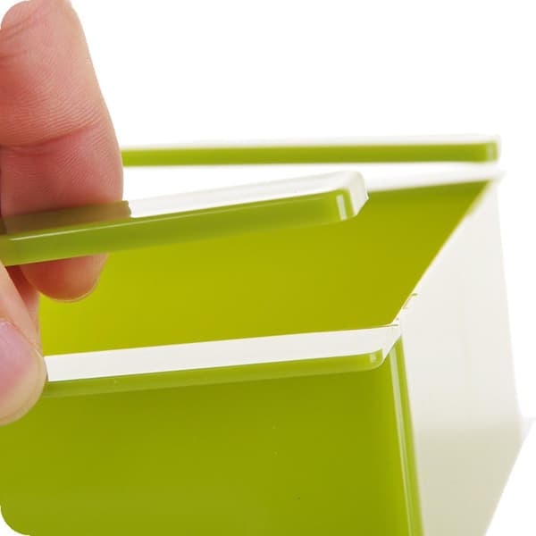 Justerbara förvaringshyllor Kylskåp, utdragbar organizer, 4 st.