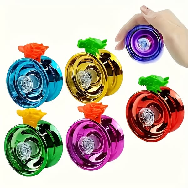 Ny legering Yo-Yo Begynder Type, Sove/Live Type, Konkurrence Type, Glødende Yo-Yo 2pac 2