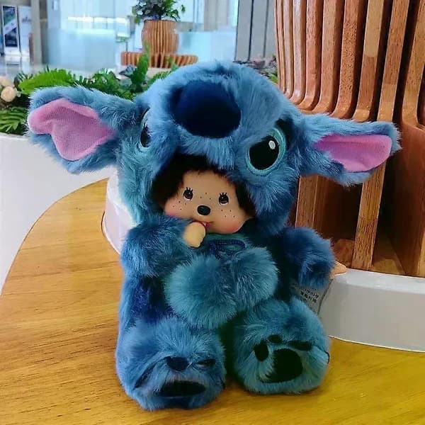 Ny 20 cm Kawaii tecknad animerad docka MONCHICHI Barnfödelsedagspresent Julklapp Bröllopsartiklar Docka A