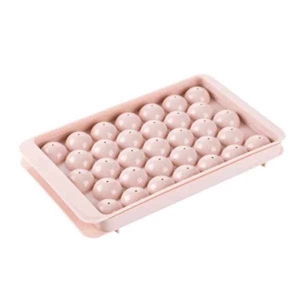 2-pak isterninger / iskugler / kugler / isform, chokolade/geléform flerfarvet