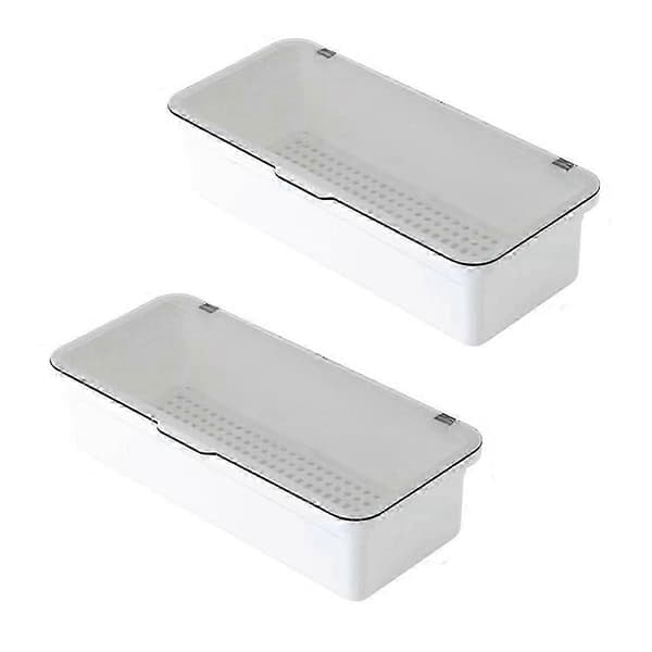 [RM]Besticklåda med lock, redskapsförvaring med lock, besticklåda i plast, besticklåda organizer Utens jn