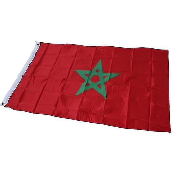 Ny 3x5 Marockansk Flagga 3'x5' 3ft X 5ft Marockansk Ny