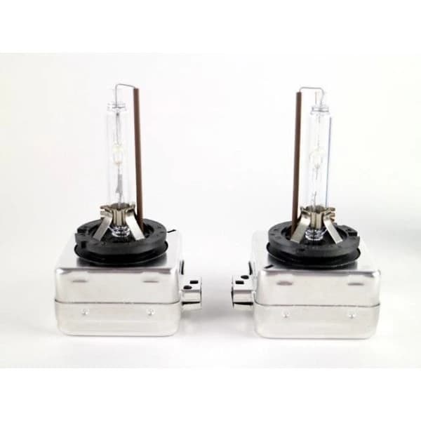 2-pakning D1S 35W 6000K Xenon HID frontlyspærer +50% lysstyrke