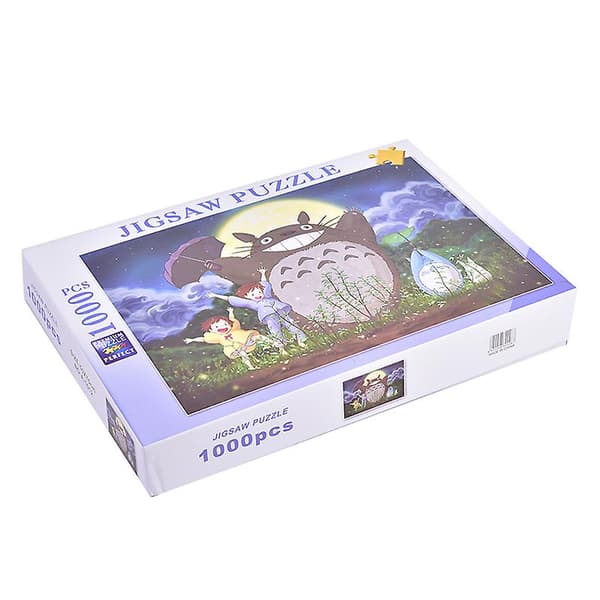 1000-Brikkers Trepuslespill for Voksne og Barn - Sett Sammen Min Nabo Totoro [HK]