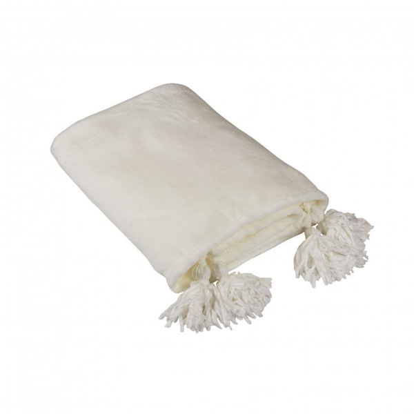 Filt m tofsar 130 X 150 CM NOAH Warm white