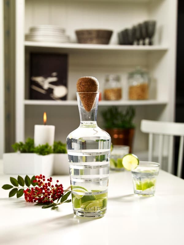 Karaff Vattenkanna 1 L  Bercato Transparent