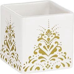 Skål / Vas Kub Curbitz Cult Design White Liten