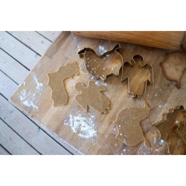 Pepparkaksform 3-pack Stig Lindberg Guld