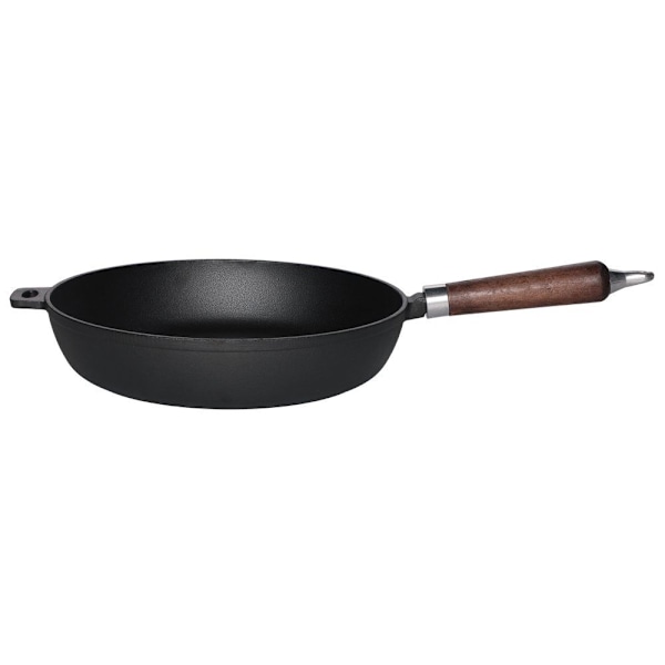 Stekpanna 28 cm Gjutjärn Maku Black