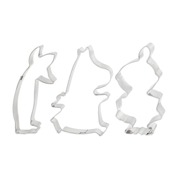 Lilla My kakmått 3-pack – Sniff, Muminmamman &amp; Lilla My Silver