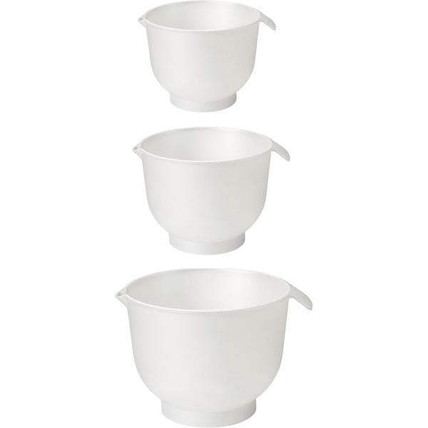 Vispskål set 1,5+2+3 L Gastromax Vit