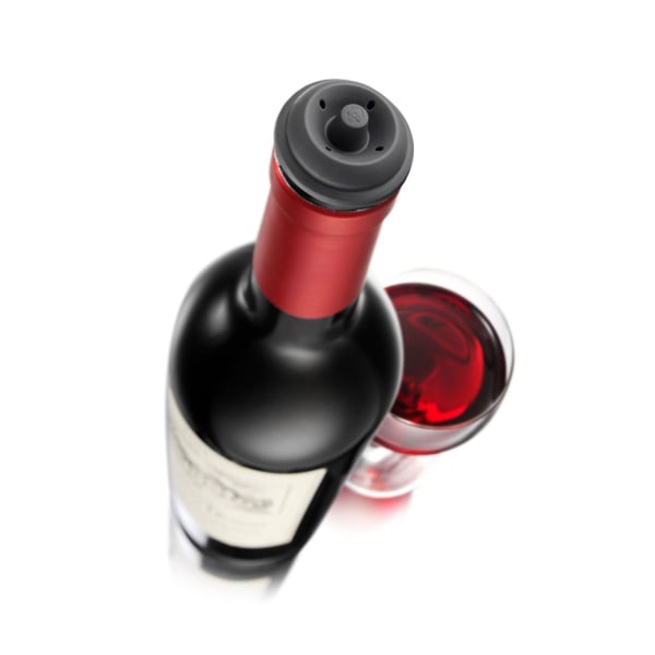 Wine Stoppers 2-pack Vacuvin® grå