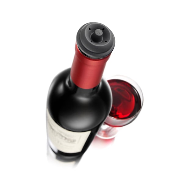 Wine Stoppers 2-pack Vacuvin® grå