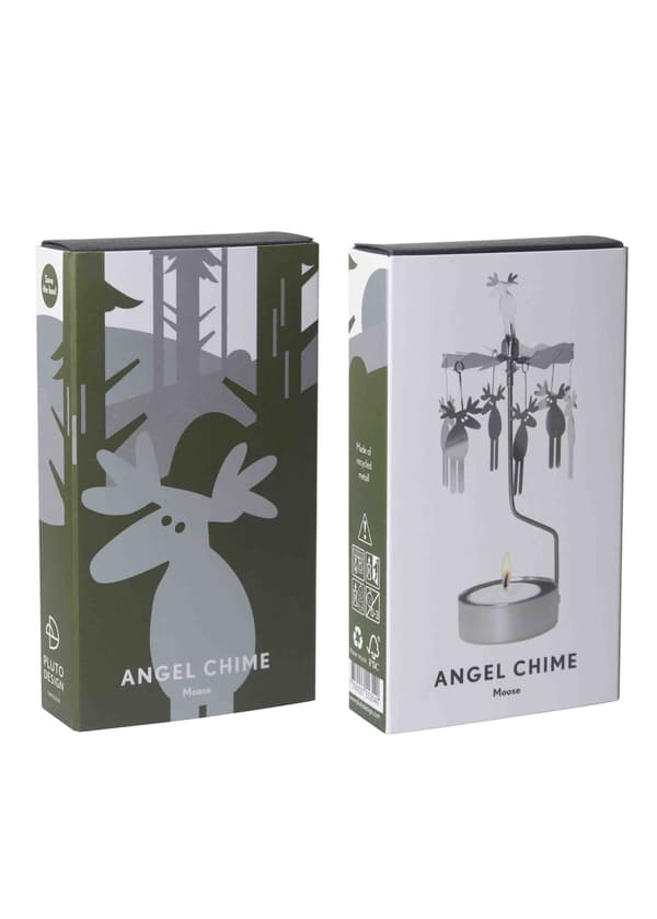 Änglaspel Älg Silver Silver