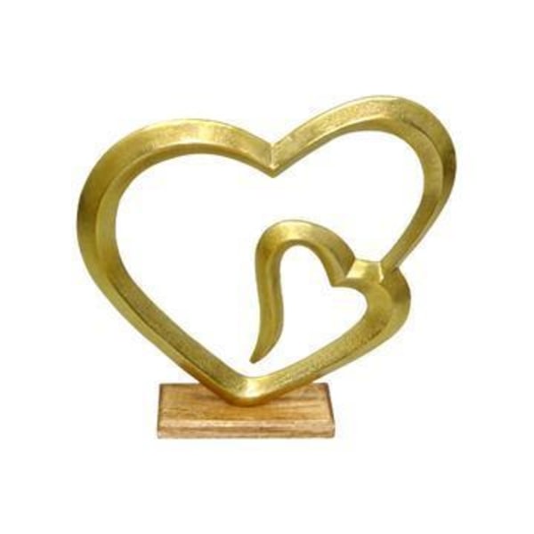 Dorre Heart Helia 40 cm Gold