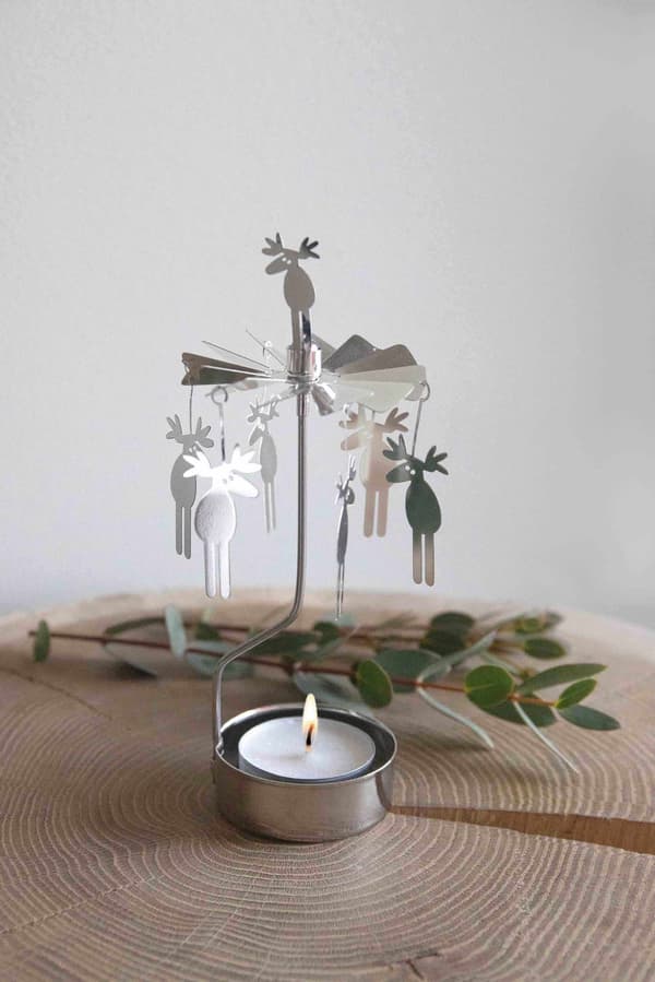 Änglaspel Älg Silver Silver