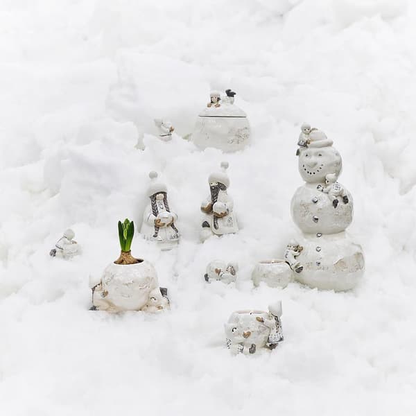 Prydnad Snövätte-mor Cult Design White