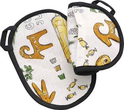 Lusse Grytlappar 2-pack CultDesign Gul