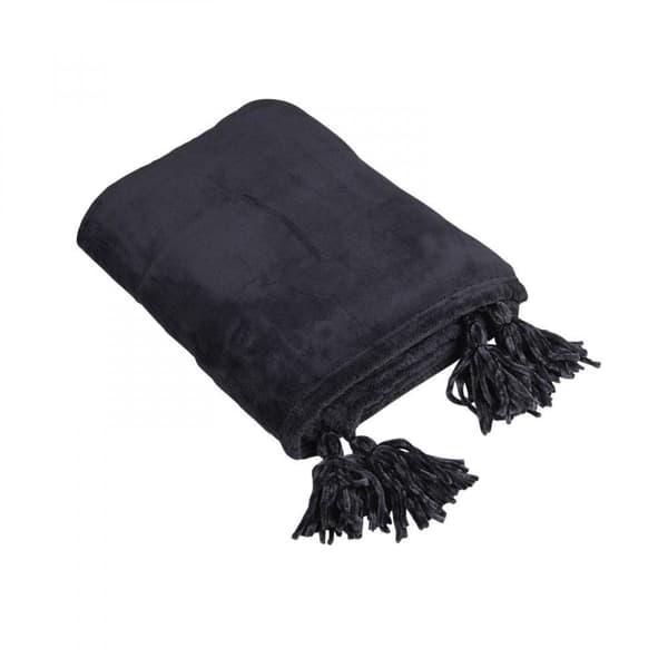 Filt m tofsar 130 X 150 CM NOAH Black