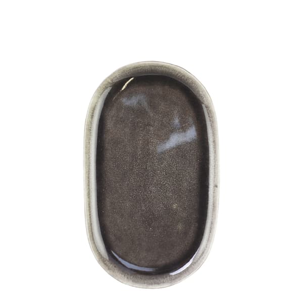 Calais Fat avlångt 25x15 cm Grå 4-pack Chic Antique grå