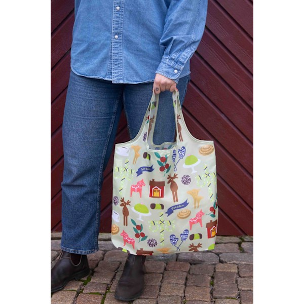 Shopping bag / väska Like a Swede multifärg one size