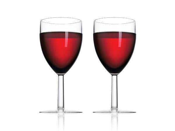 Vinglas 300ml 2-pack Klar plast Rosti Mepal Transparent