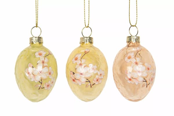 Ägg Glas Körsbärsblomma Mix 6-pack A lot Multicolor