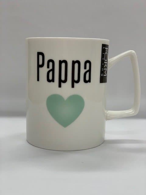 Till Pappa Mugg 2-pack, Fars dag Vit