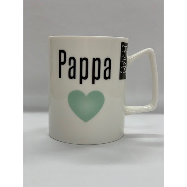 Till Pappa Mugg 2-pack, Farsdag Vit