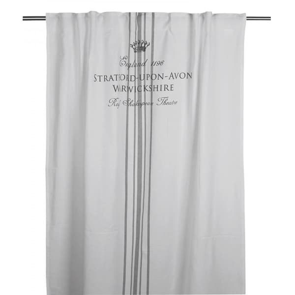 Gardinlängder England 120 X 250 White