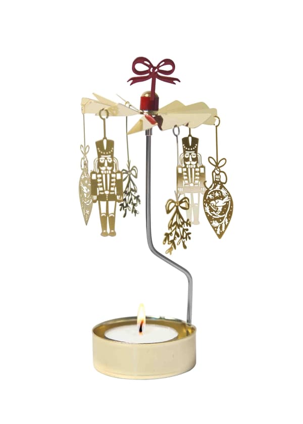 Änglaspel Noël - Jul m Nötknäppare Guld Pluto Guld